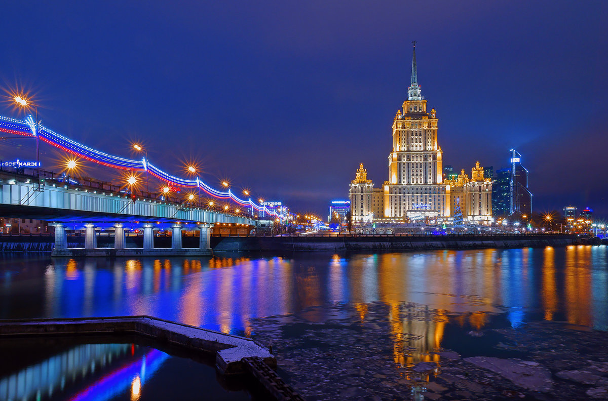 Огни ночной Москвы экскурсия