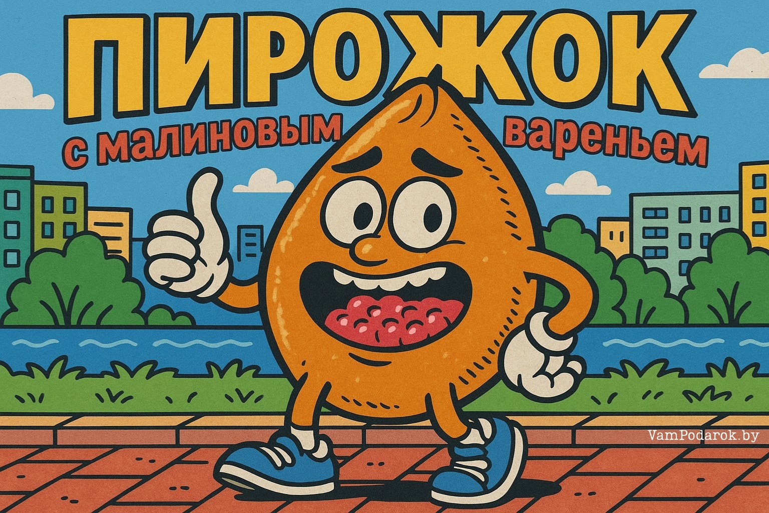 Праздник пирожков с малиновым вареньем – картинка