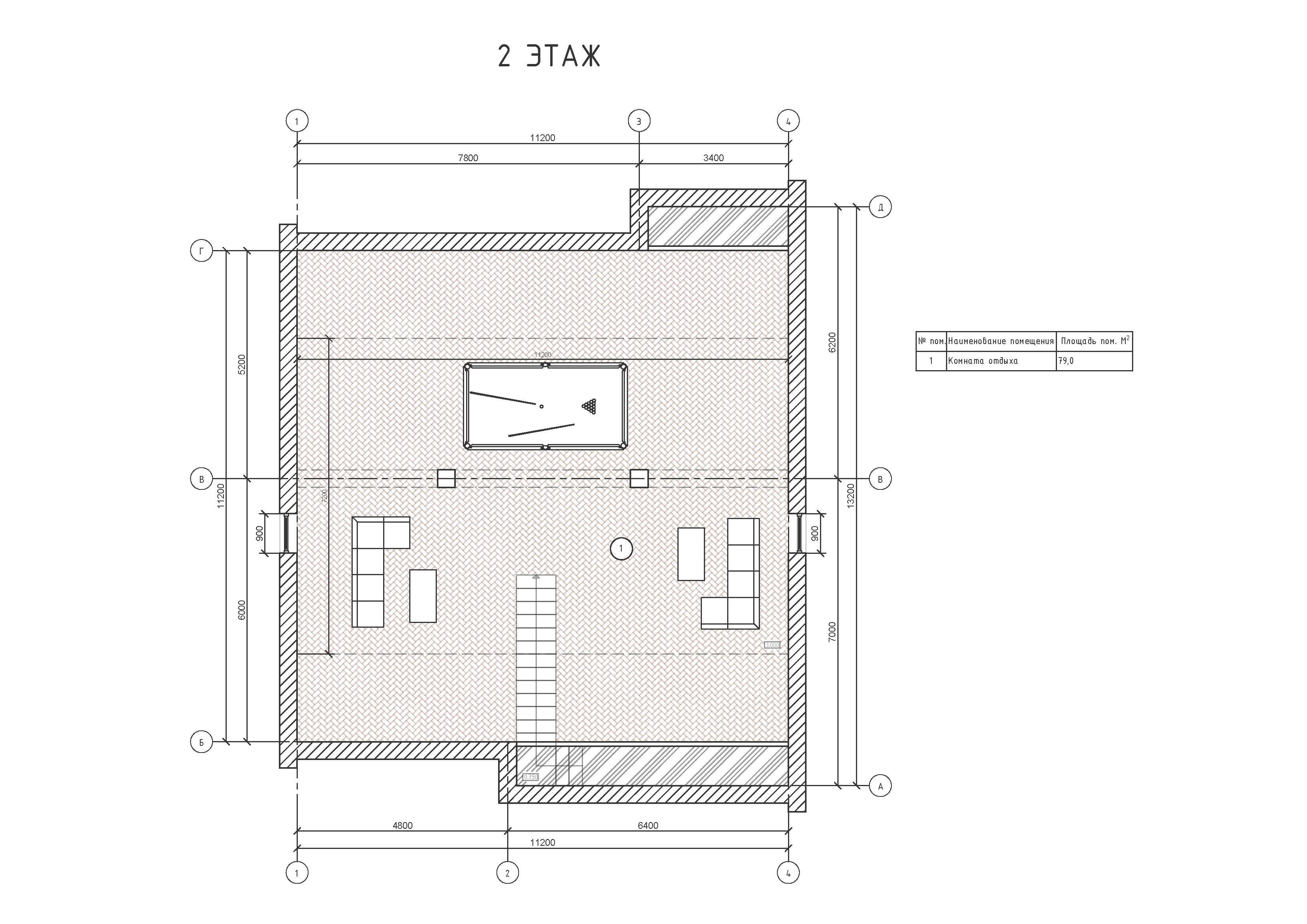 Планировка первого этажа