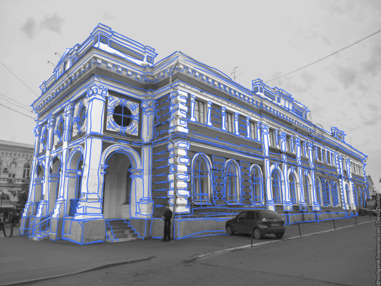 Историческое здание саратовской биржи