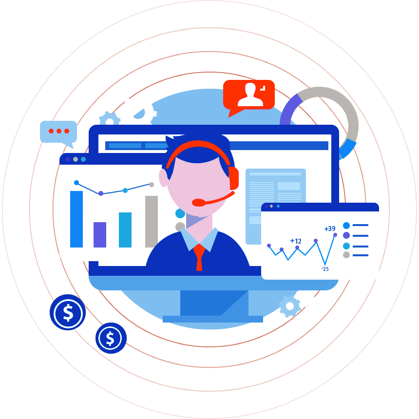Работа CRM системы 