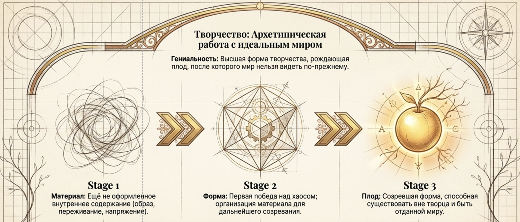 Этапы творчества