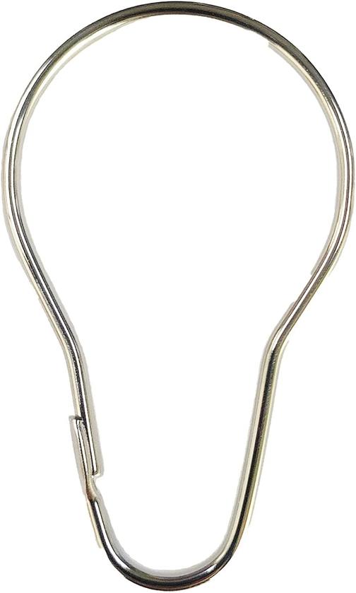 Metal Shower Curtain Hooks
