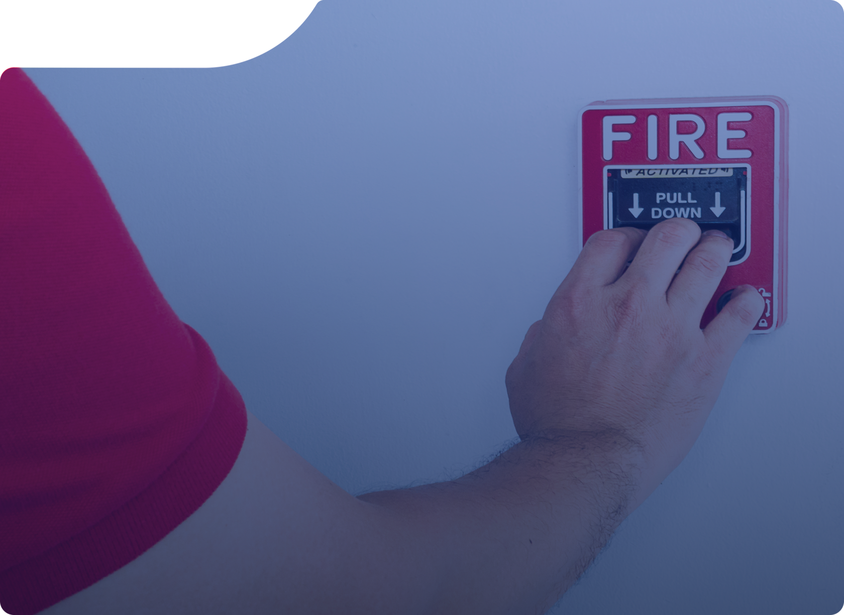 Установка сигнализации при пожаре