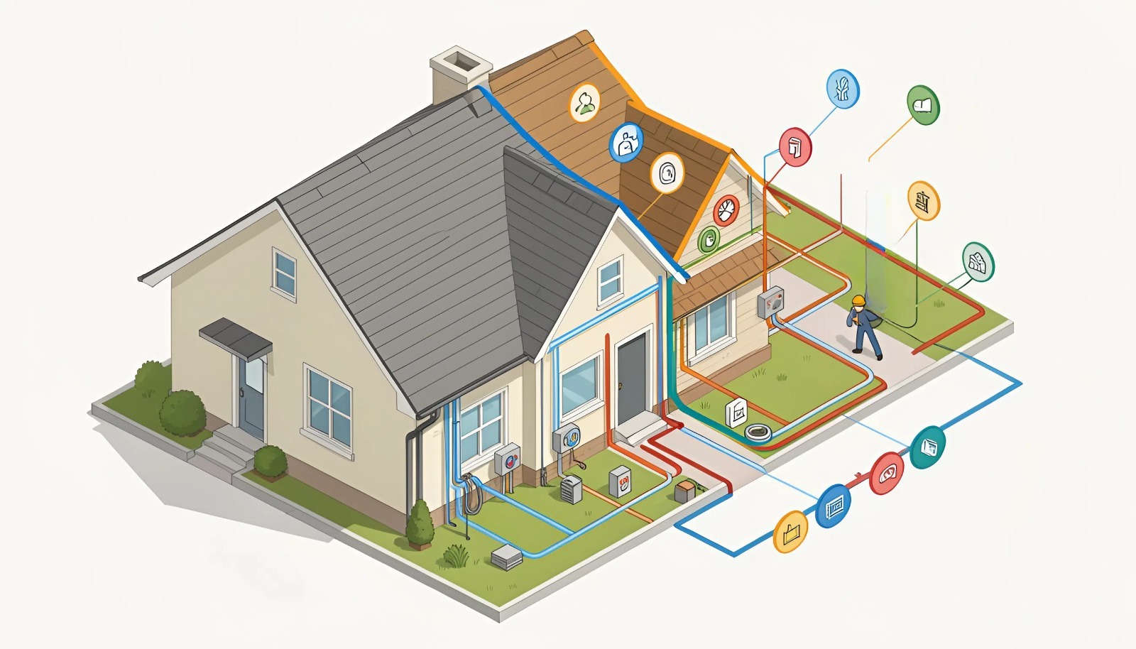 Исследование домовладений. Дистанционное обучение