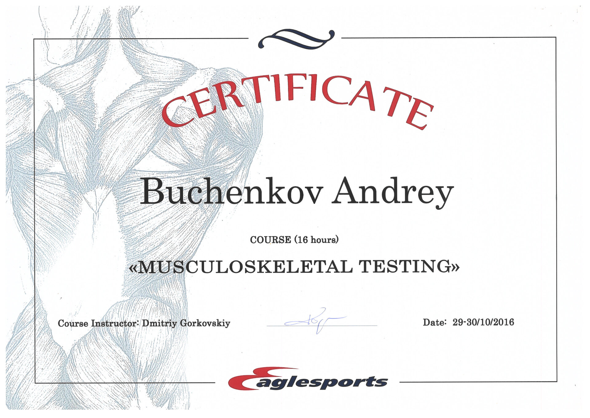 Сертификат 1