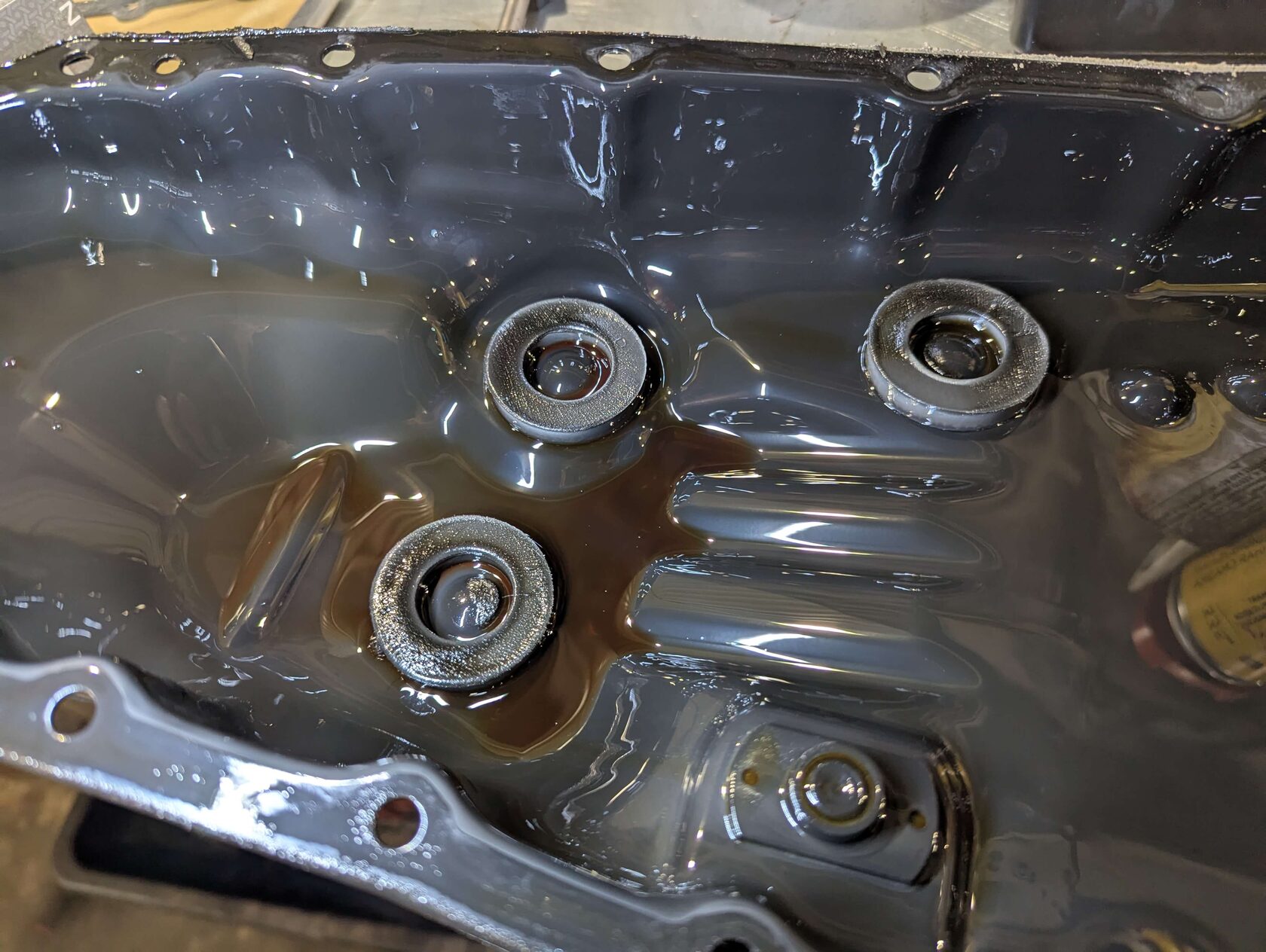 Магниты поддона вариатора с износом