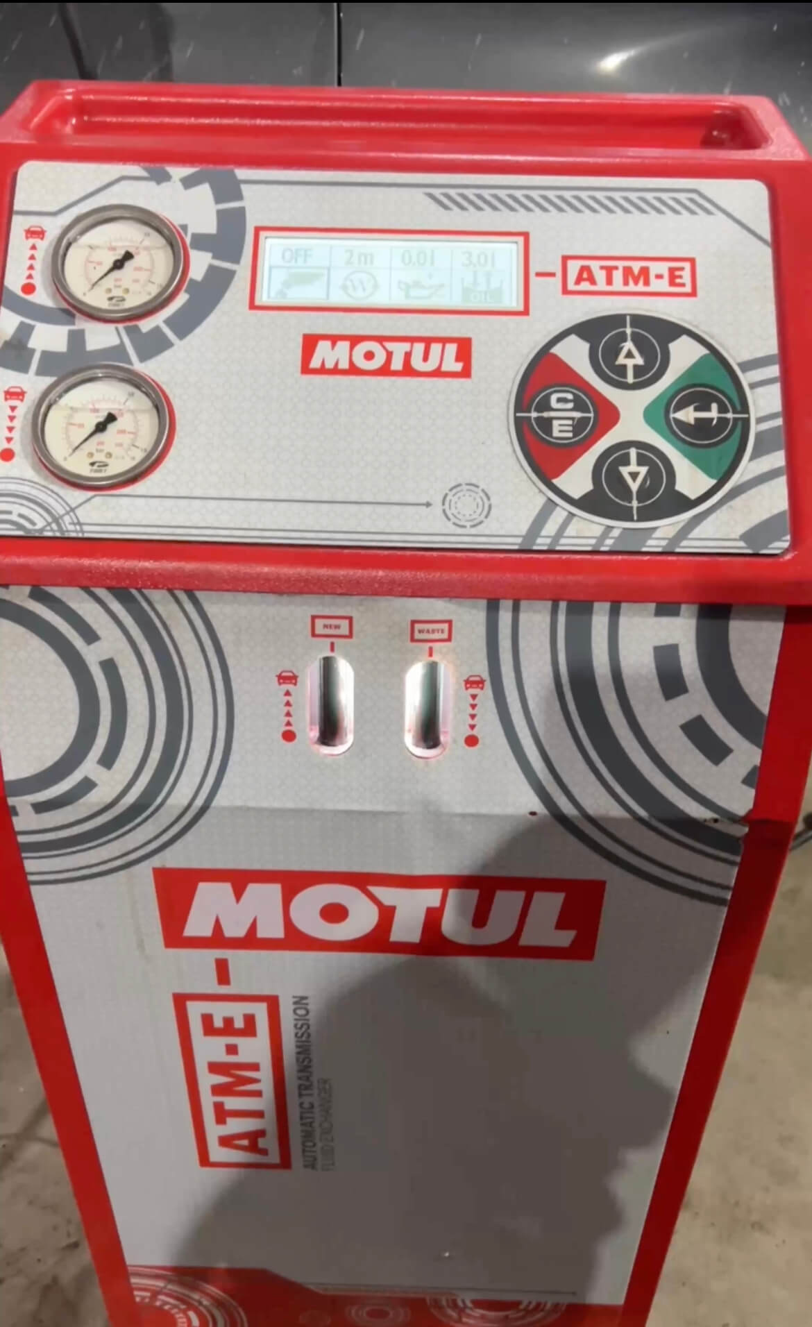 Результат замены масла в Motul Team