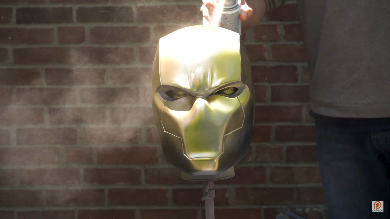 В этом примере базой стала золотистая краска. Картинка: 3D Printed Props 