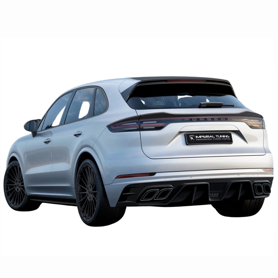 Porsche Cayenne 959 E3, вид сзади, после установки обвеса Imperial Tuning