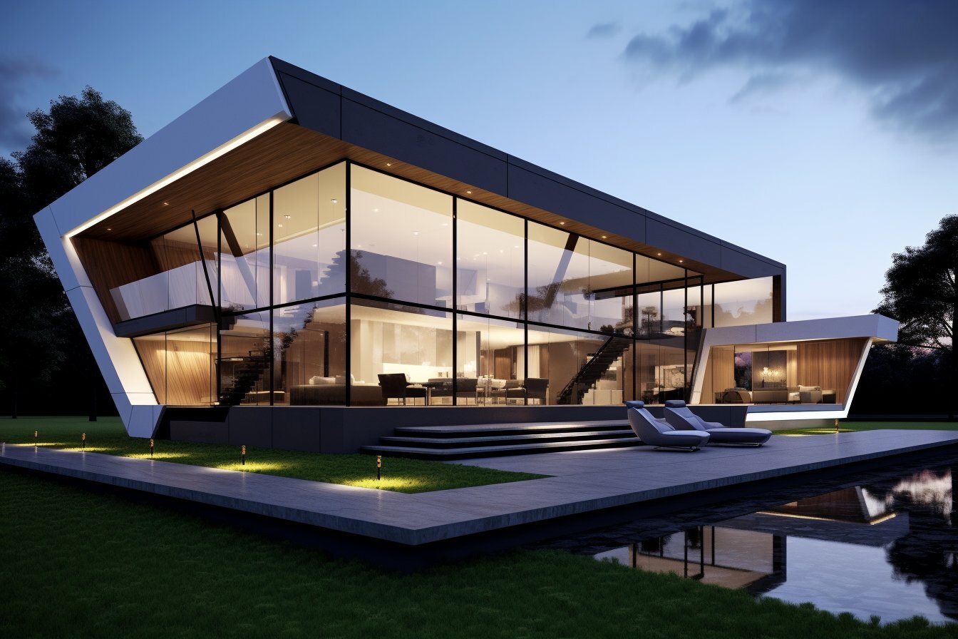 проект одноэтажной виллы