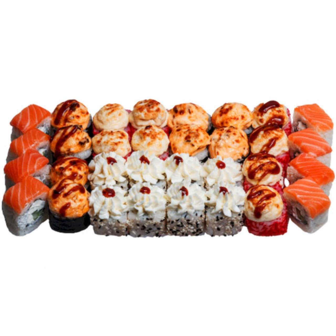 Запеченные сеты суши калуга (120) фото