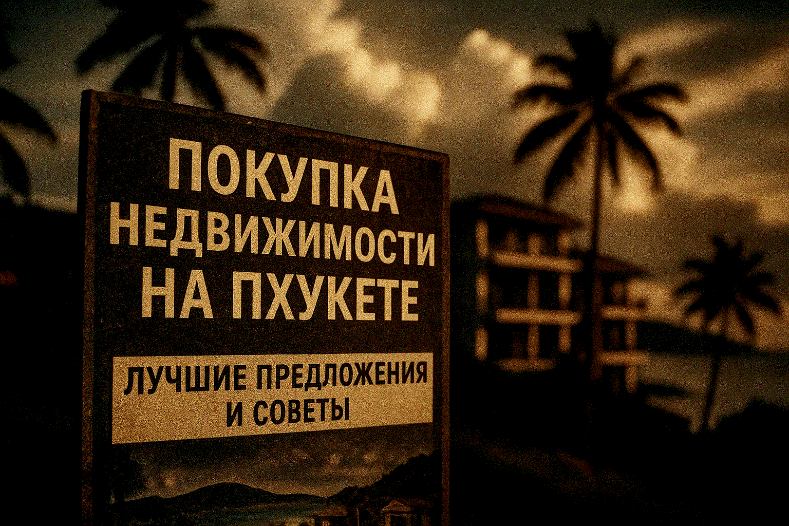Покупка недвижимости на Пхукете  Мечтаете о квартире на тропическом острове? Пхукет — это не только пляжи и пальмы, но и выгодная инвестиция с доходностью до 10% годовых. Z4Realty предлагает проверенные апартаменты, прозрачные цены и сопровождение 24/7, ч