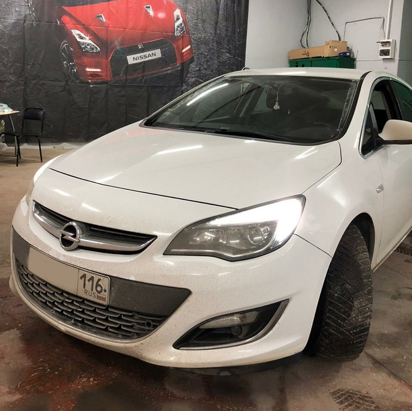 Тюнинг аксессуары Opel Astra со склада в Украине.