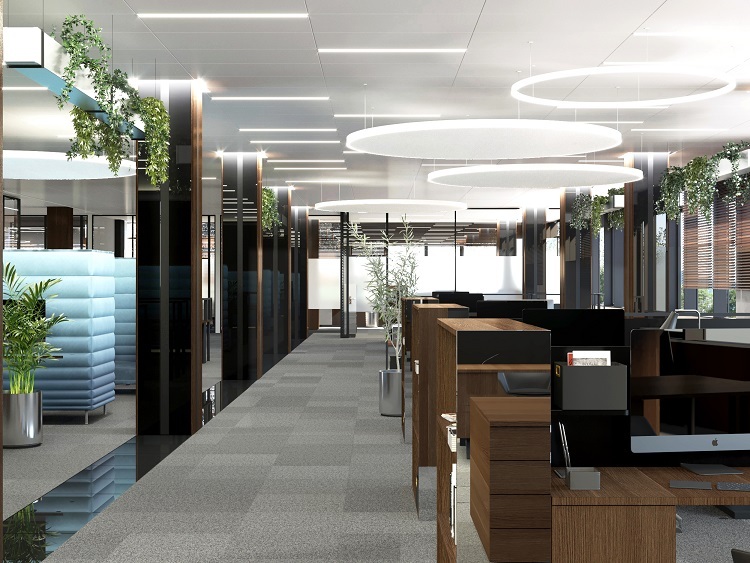 potolki ecophon for business centers