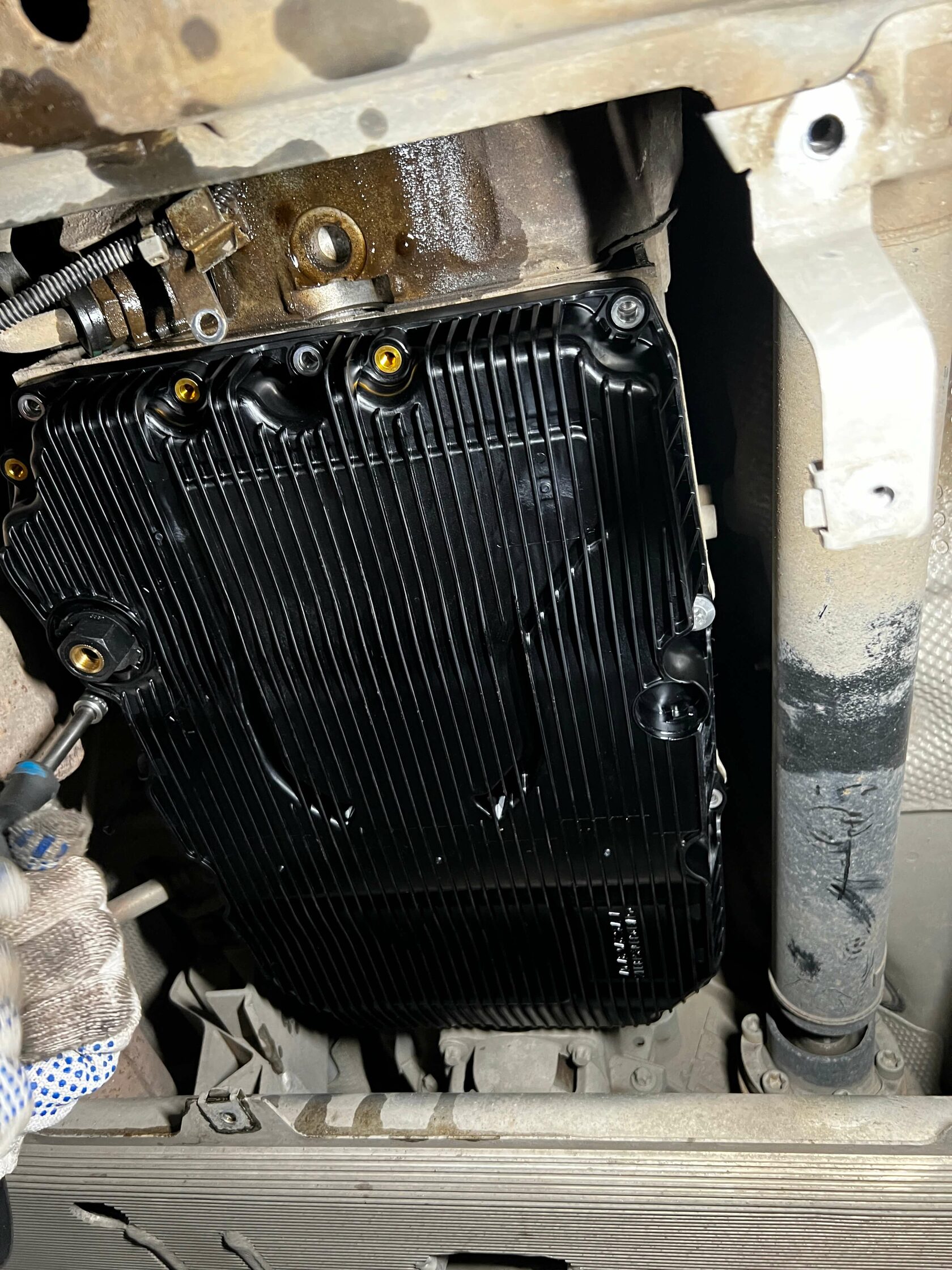 Заправка масла в АКПП Mercedes