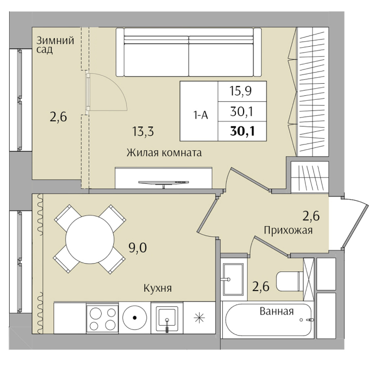Найти жилой модуль в Динскую