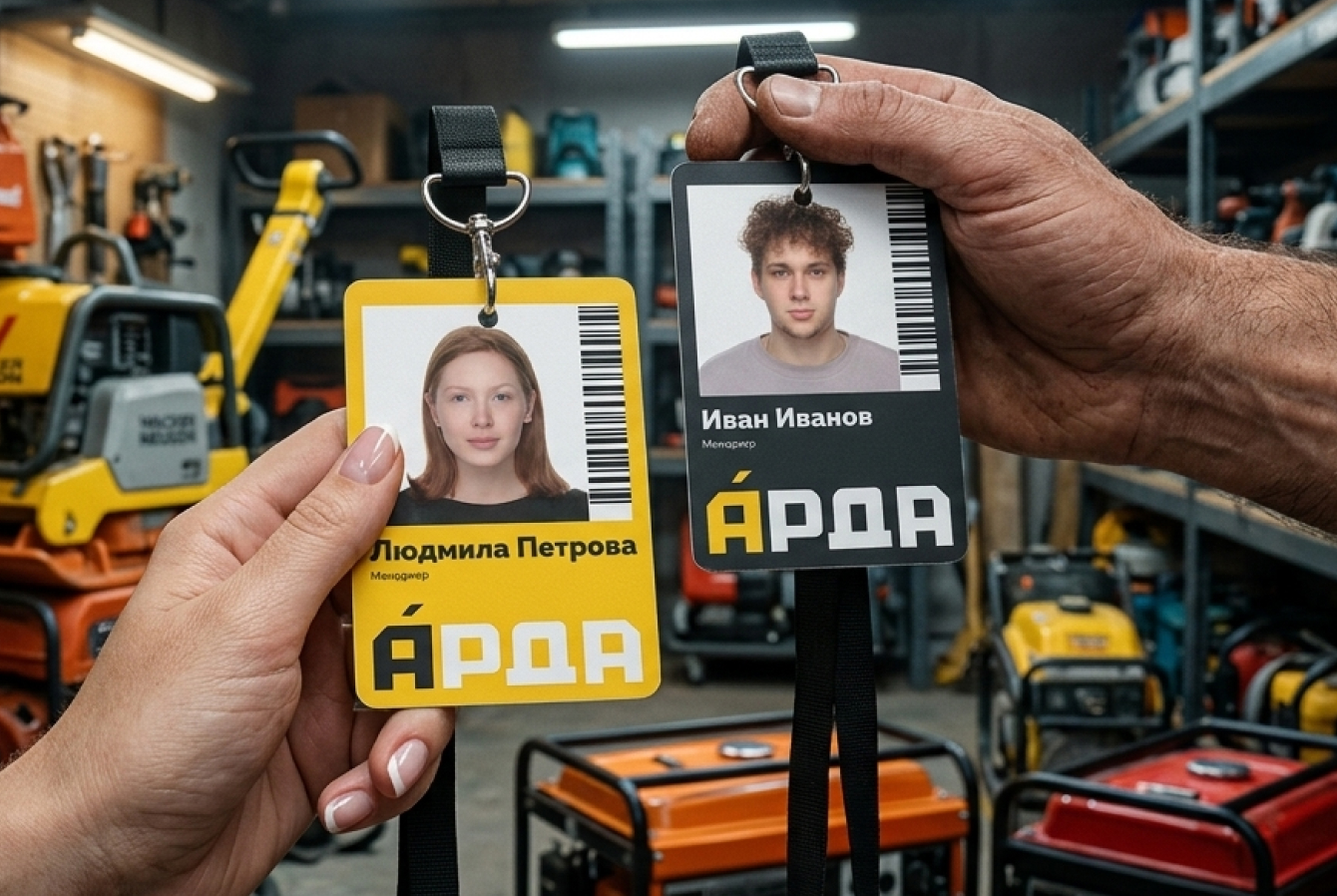 Бейдж с логотипом Арда