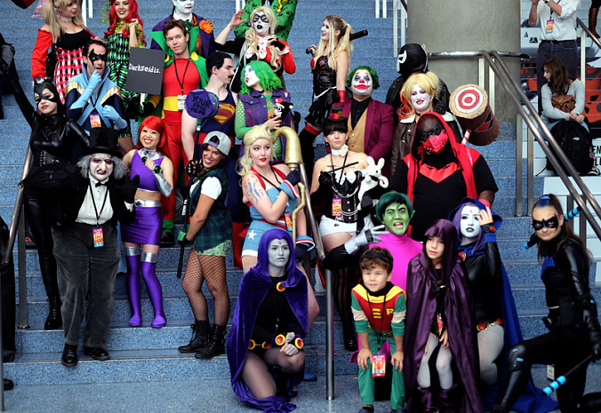 National Comic Book Day косплей