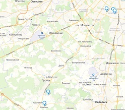 Mapa Nikag Contacts