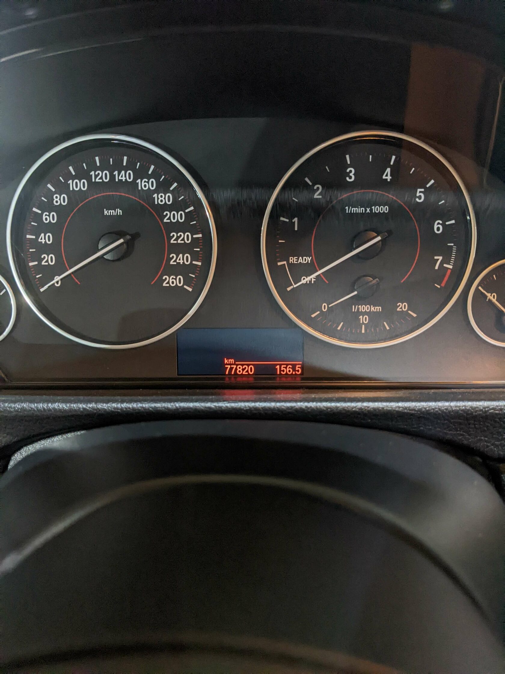 Пробег BMW 3 F30 при замене масла