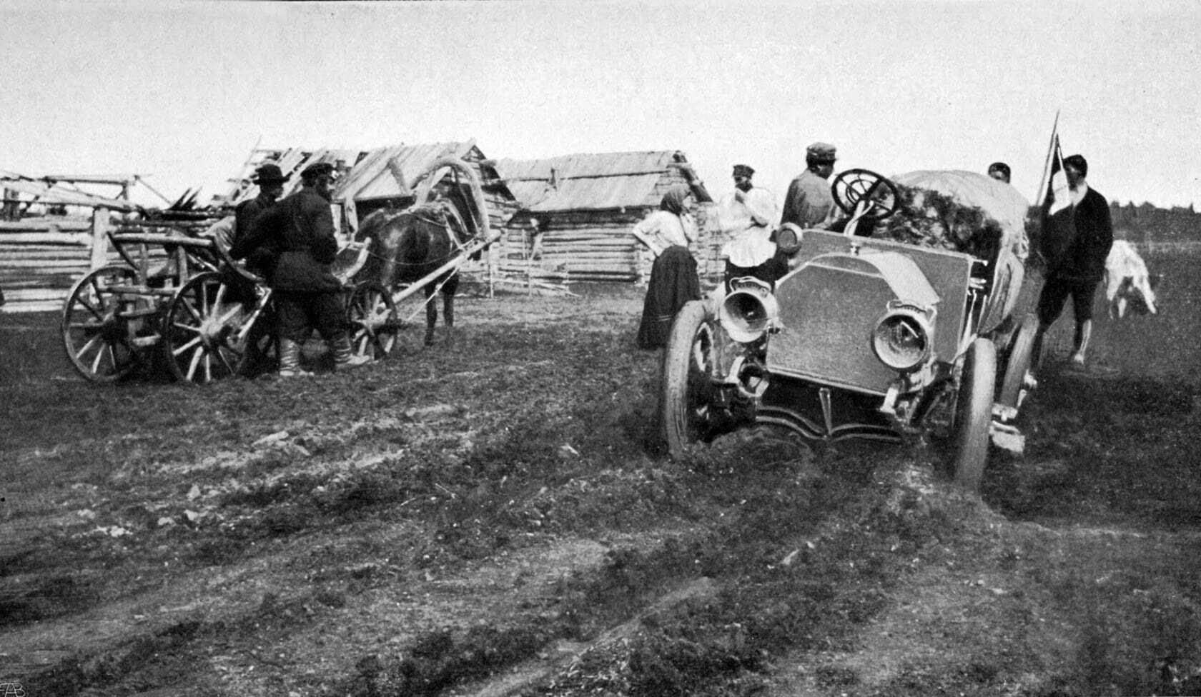 Автомобильная гонка «Пекин — Париж». 1907 г.