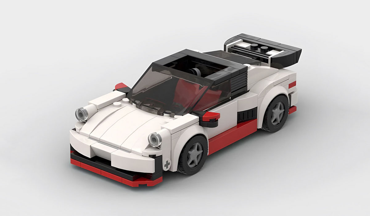 LEGO самоделка: Porsche 930 (рис. 6)