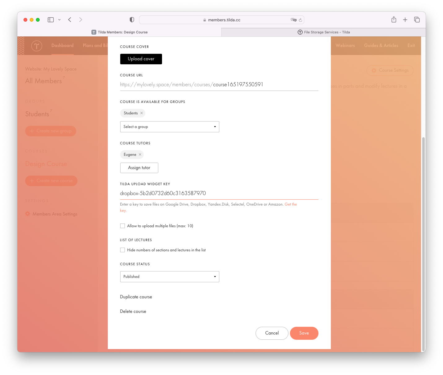 How To Create Online Courses In Tilda Members Area │ Tilda Help Center
