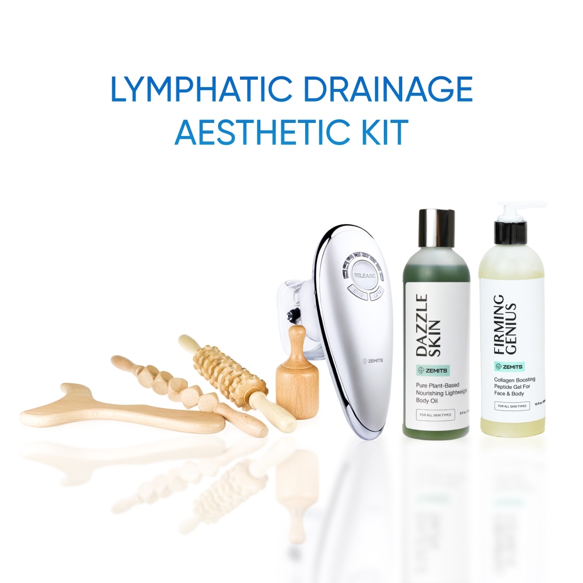 Zemits Lymphatic Drainage Aesthetic Kit Esthetic Spa Equipment for sale