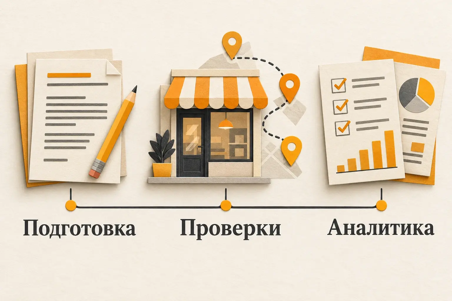 Три составляющие проекта: подготовка, проверки и аналитика