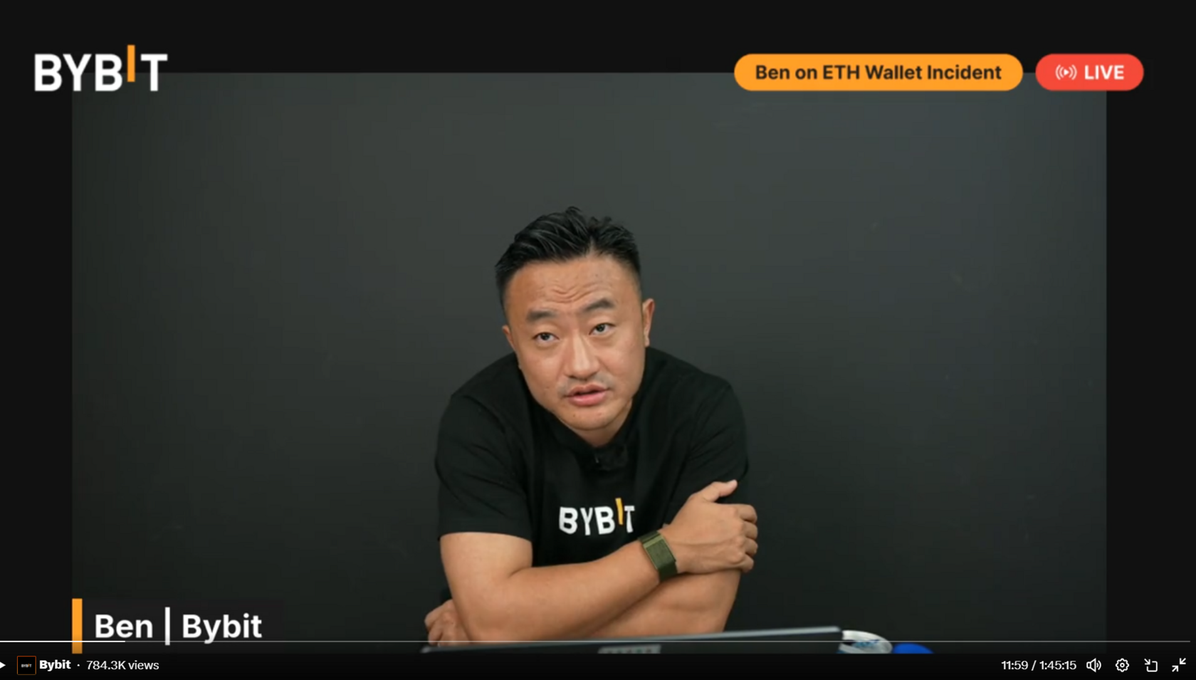 Hacker hacked the Bybit exchange and withdrew $1.4 billion in crypto funds