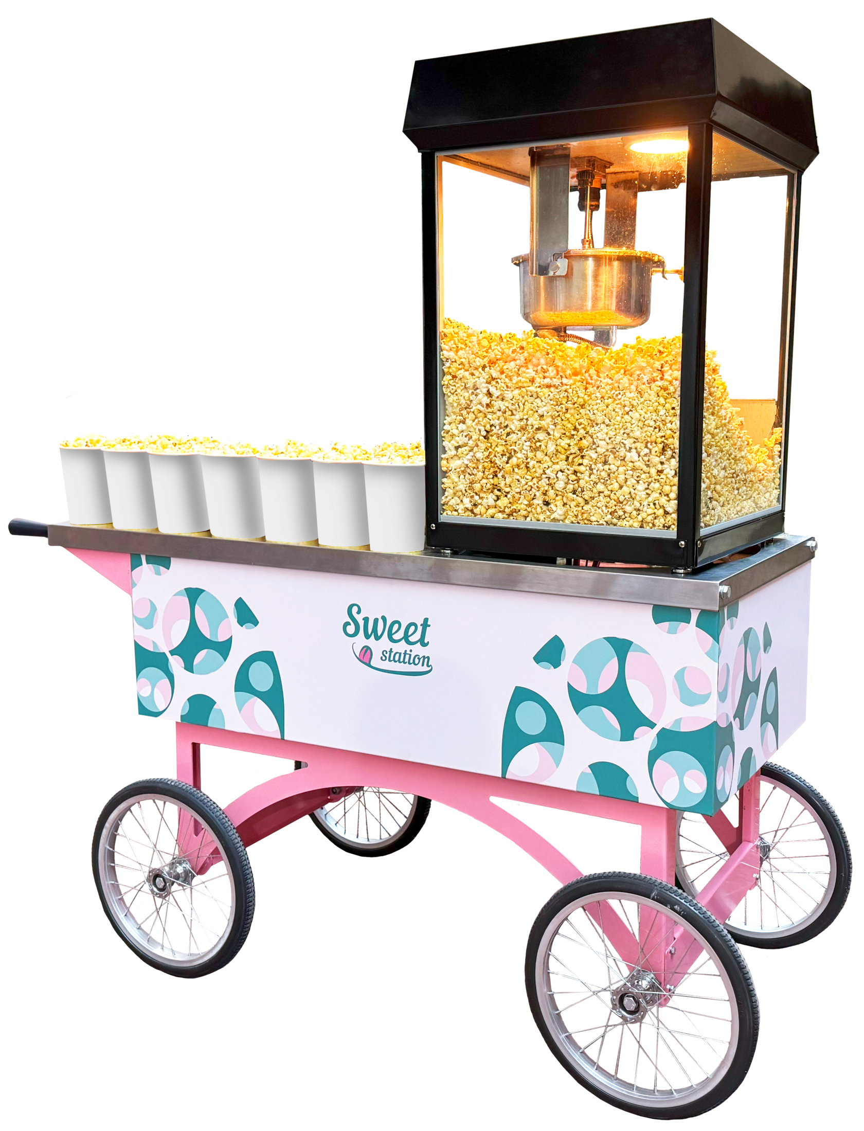 тележка с попкорном