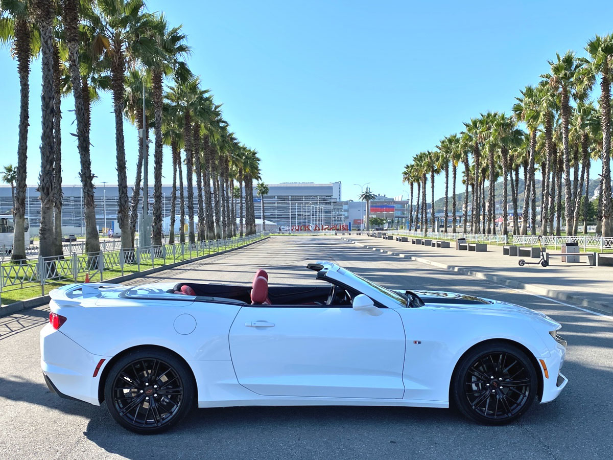 Аренда Chevrolet Camaro 660 лс в Сочи без Посредников по низким ценам - Top  Cars Sochi