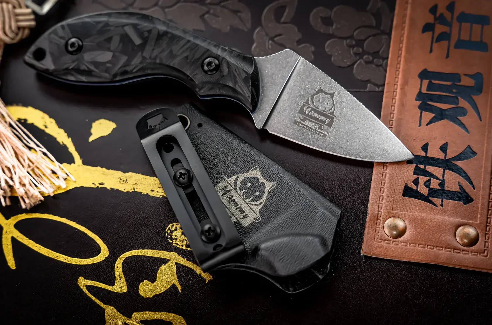 Hammy Elmax knife and Kydex sheath