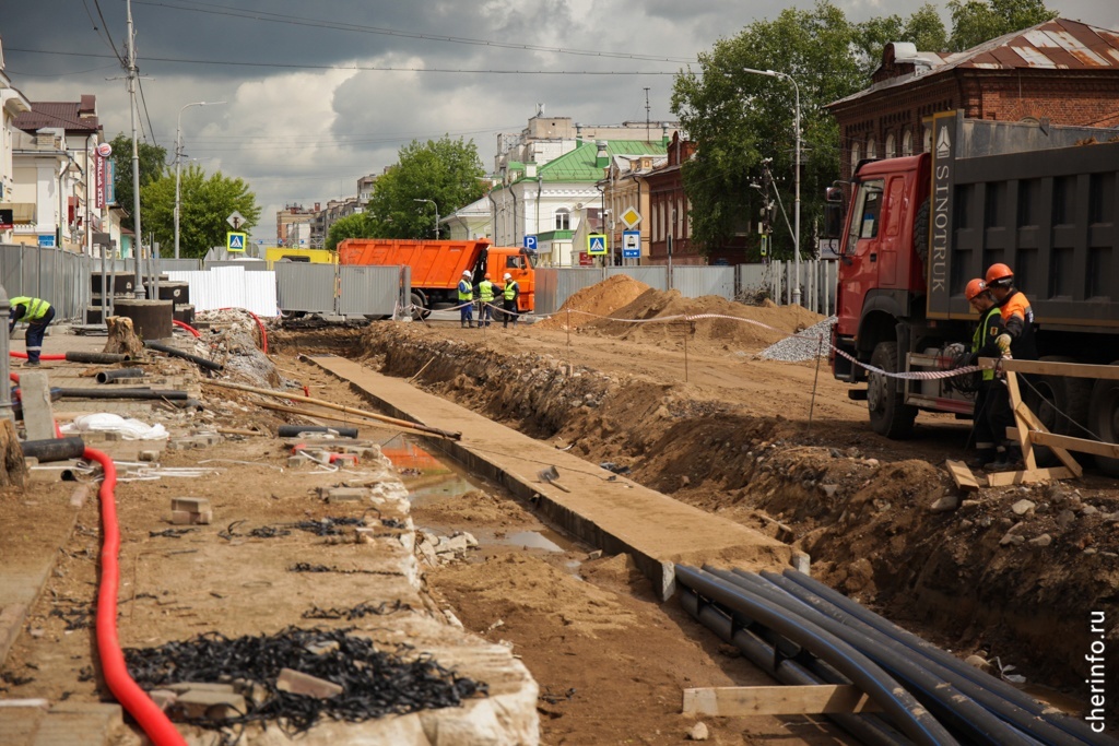 Муп г череповца водоканал просп луначарского 26. Реконструкция советского. Советский проспект Череповец реконструкция. Районный Водоканал Череповец.