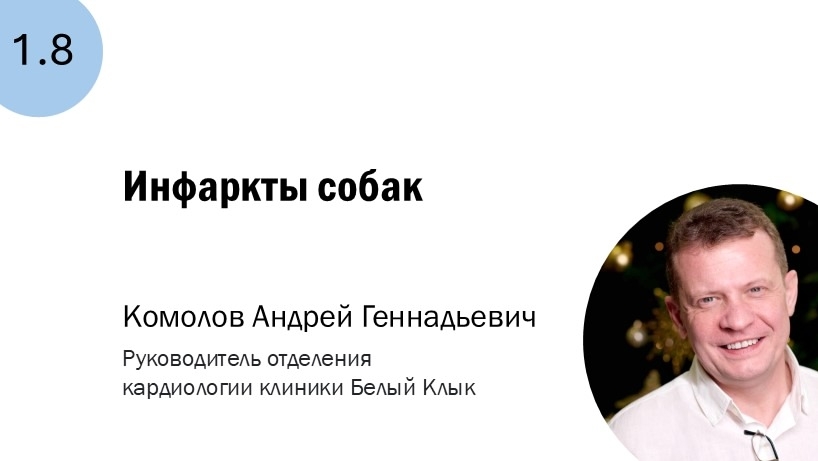 1.8 Инфаркты собак