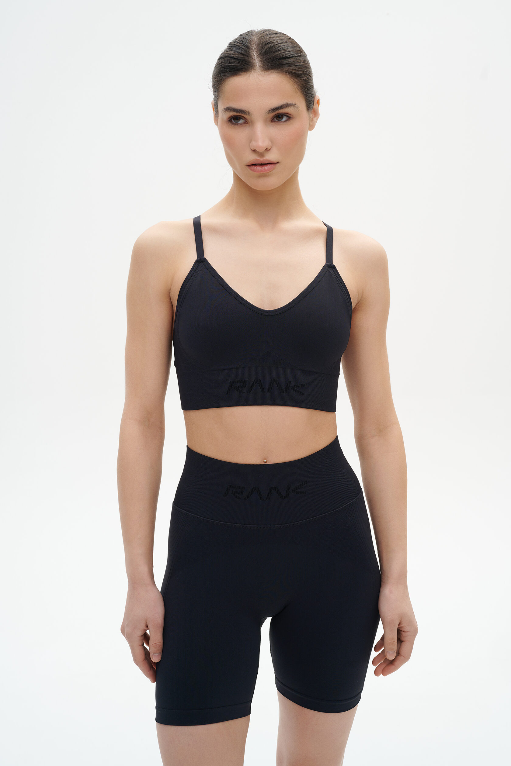 Бра RANK Seamless Bra Low Black