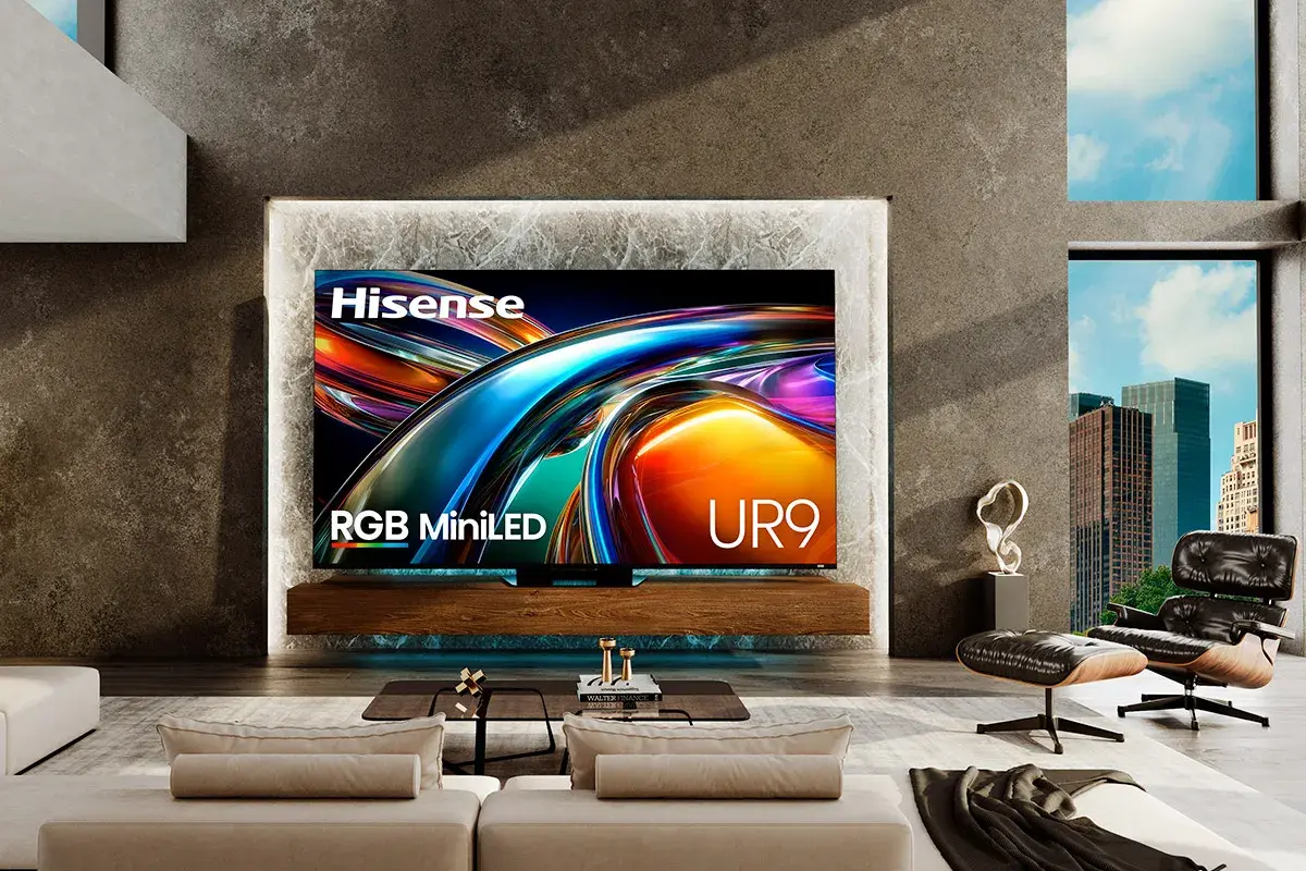 Hisense UR9 RGB Mini‑LED телевизор