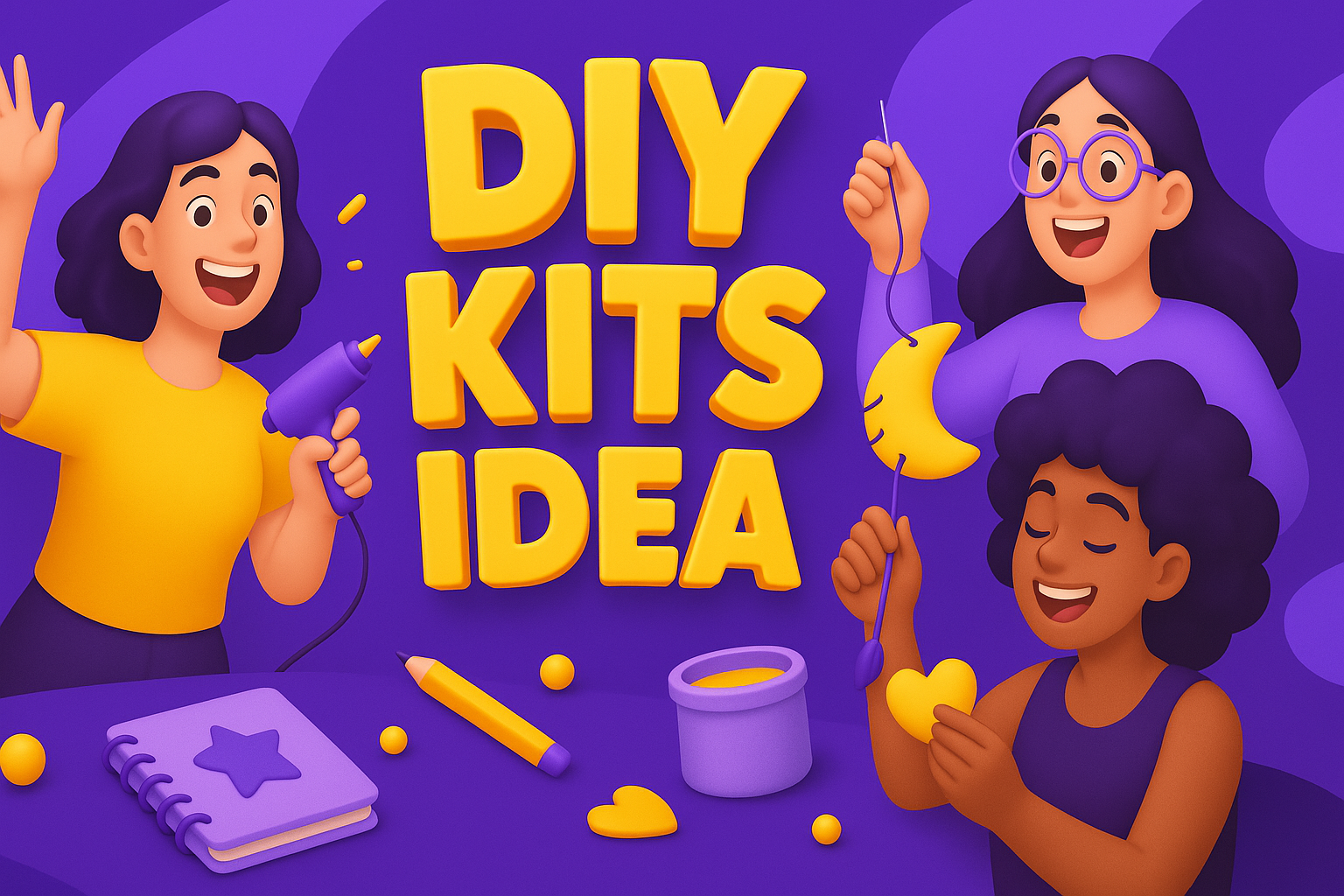 TOP 7 PROVEN DIY Arts and Crafts Workshop Kit Ideas