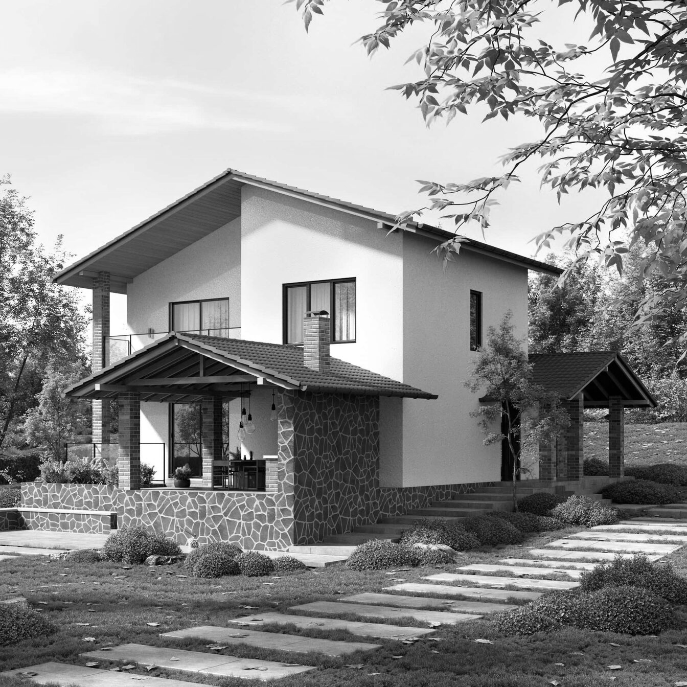 визуализация дома