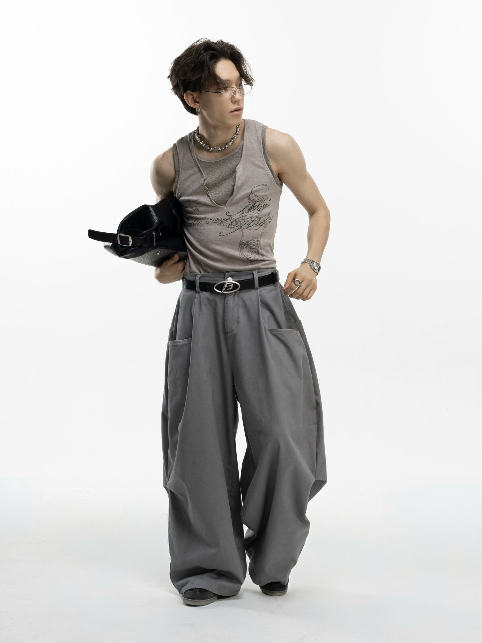 Брюки Oversize Structure Pants, дополнительное фото 2