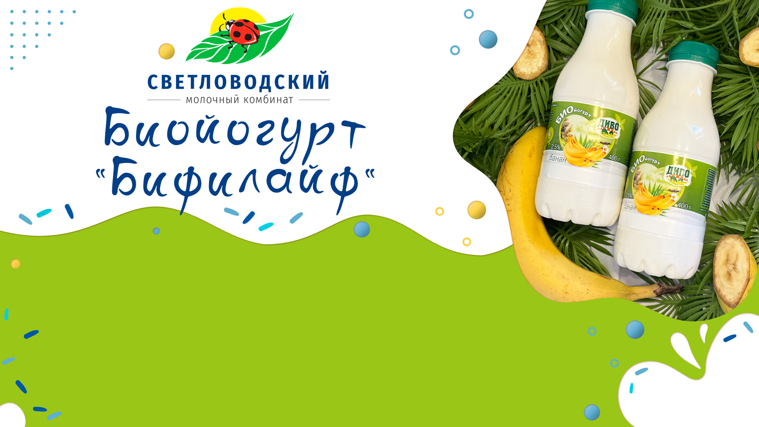 Свежие фруктовые вкусы и полезные свойства биойогурта "Бифилайф" создают идеальное сочетание для тех, кто стремится к здоровому и вкусному питанию.