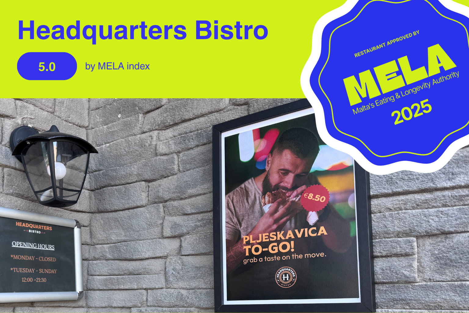 Headquarters Bar & Grill: Authentic Serbian Restaurant in Mellieħa Malta → MELA AI Approved Healthy Dining