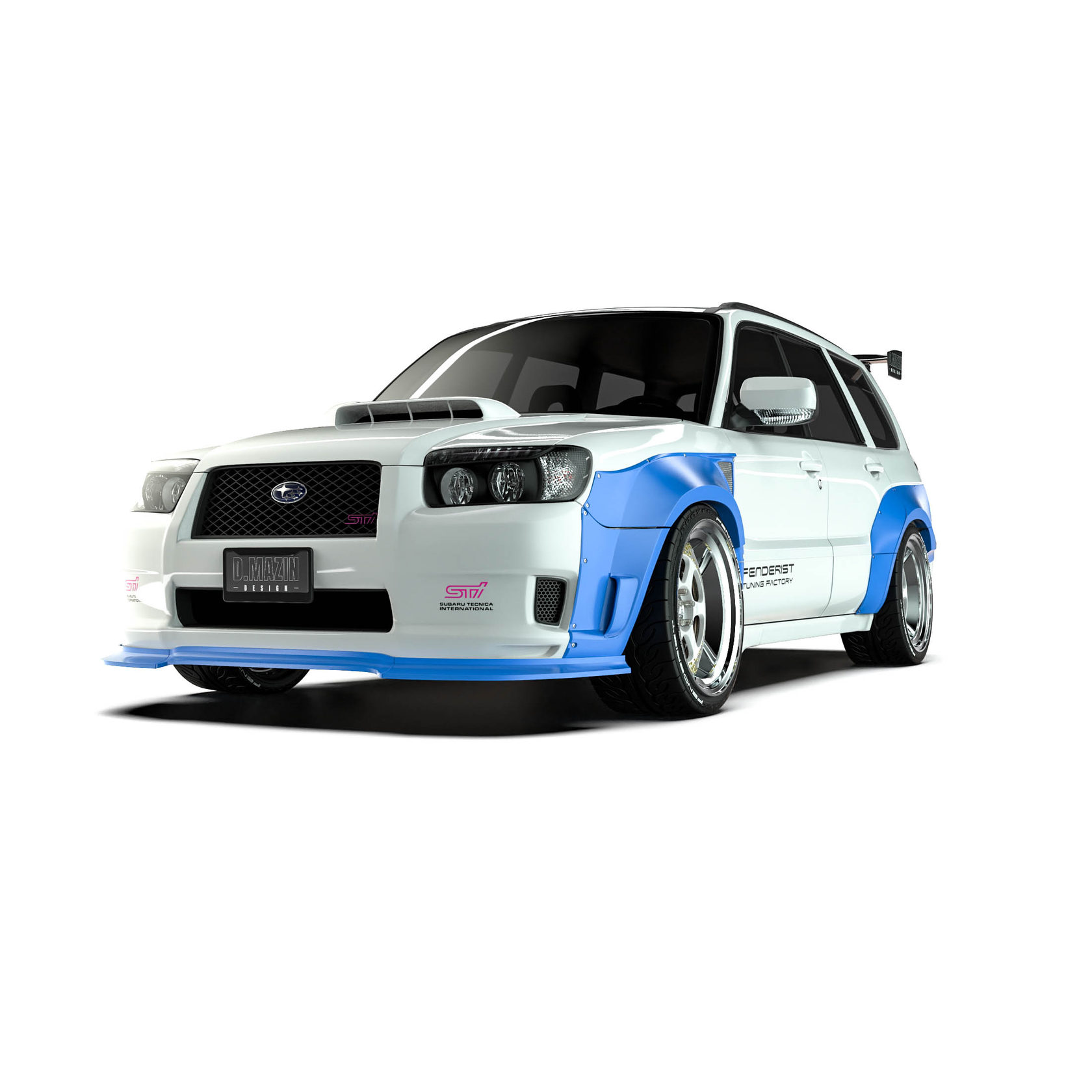 Fenderist обвес subaru