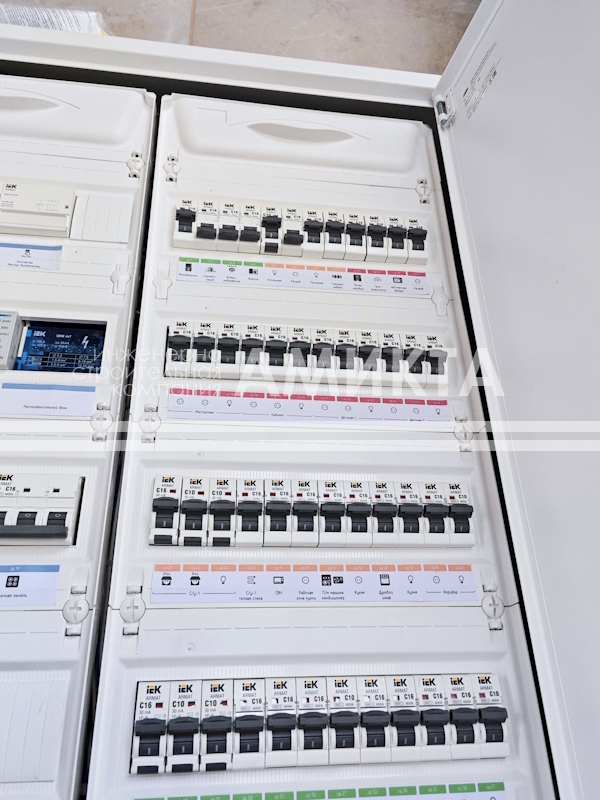 Сборка щита электрики
