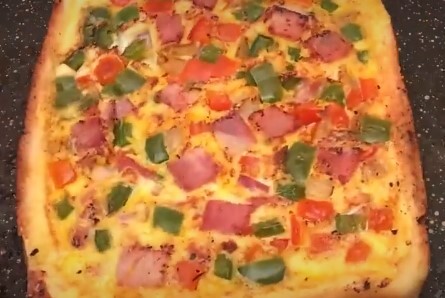гренки с яйцом сыром и колбасой рецепт