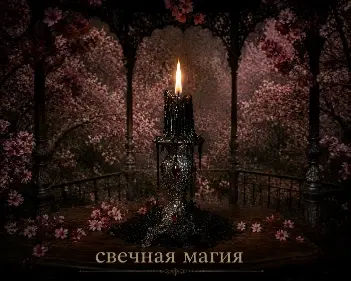 свеча, магия, гадалка, свечная магия