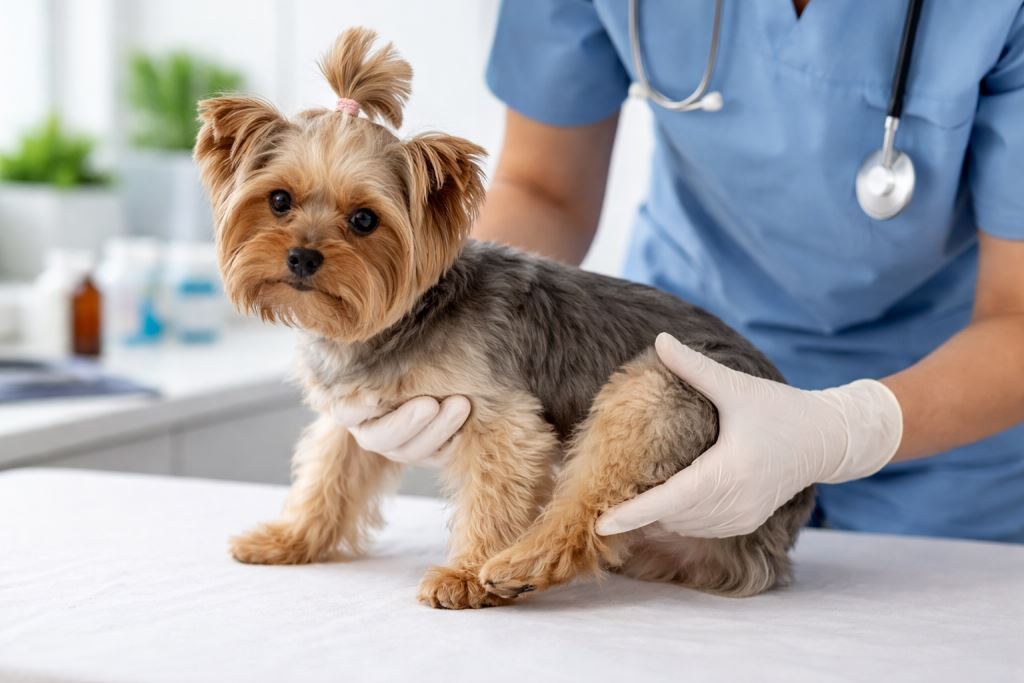 Вывих коленной чашечки у собак