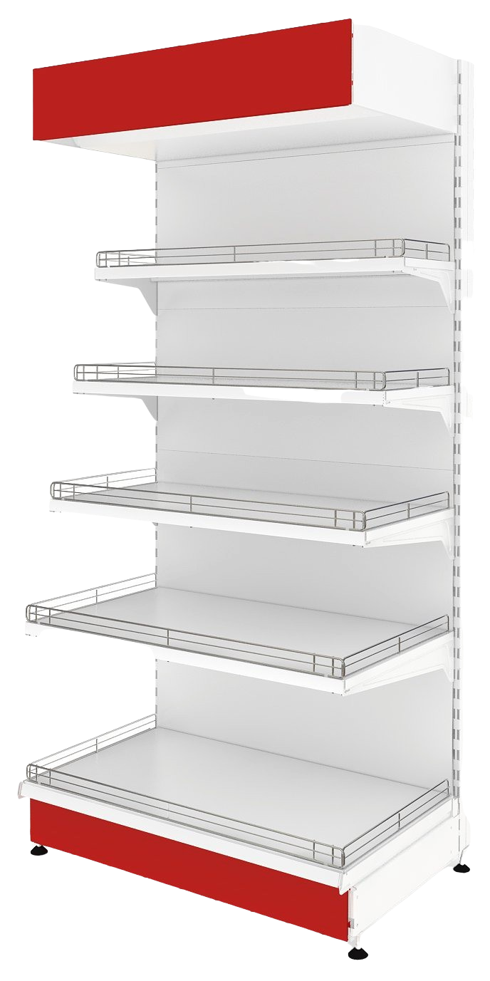 Торговые стеллажи Mariholod / Марихолодмаш Стеллаж пристенный прямой