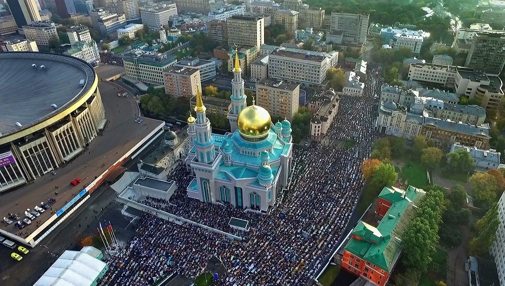 Карта мечети в москве